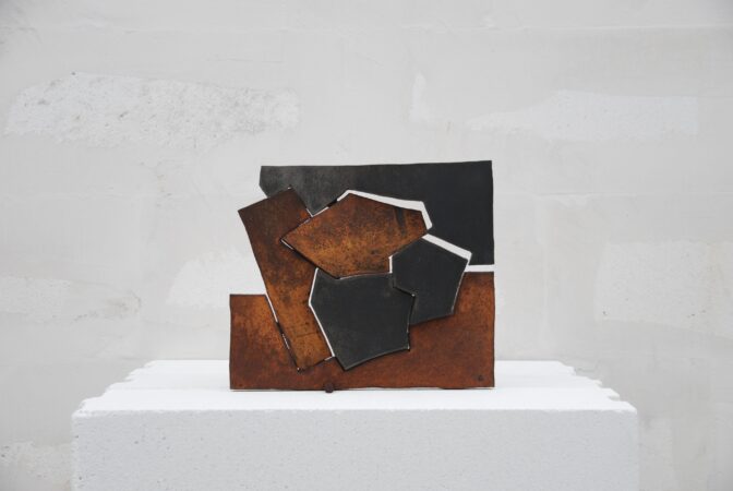 Découpages - 51 Tôle découpée 33 x 28 x 7cm