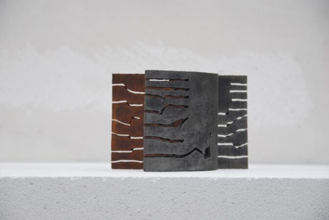 Découpages - 55 Tôle découpée 16 x 11 x 11cm