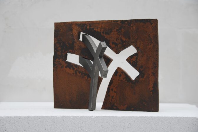 Decoupages_29 Tôle découpée 29 x 23 x 17cm