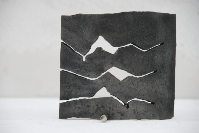 Decoupages - 47 Tôle découpée 15 x 14 x 5cm