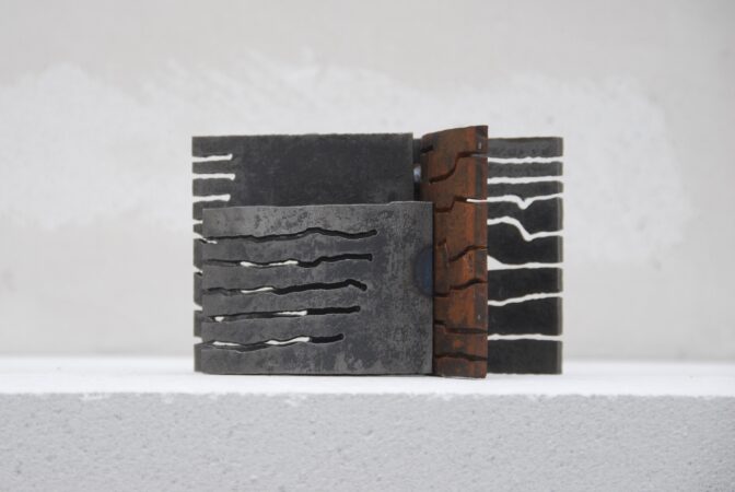 Découpages - 55 Tôle découpée 16 x 11 x 11cm