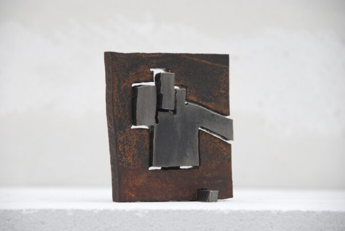 Découpages - 59 Tôle découpée 10 x 11 x 5cm
