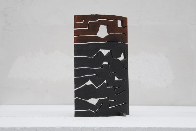 Découpages - 61 Tôle découpée 15 x 25 x 5cm