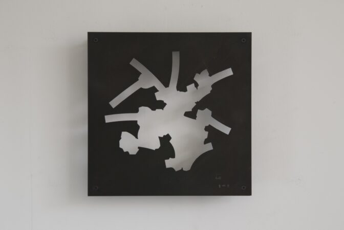 Superposition - 04 - Tôle découpée 20 x 20 cm